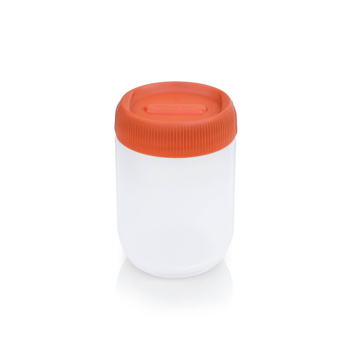 810208 Stax Connectable Travel Containers, Clear & Orange - Small Tall