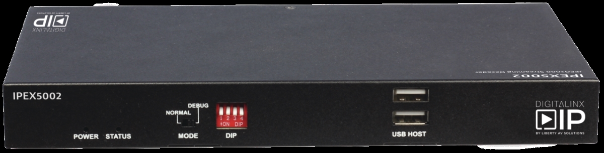 Picture of Digitalinx IPEX5002 HDMI Over IP Decoder - Scalable 4K Solution Over 1GB Network withFull Matrix & Video Wall Capability