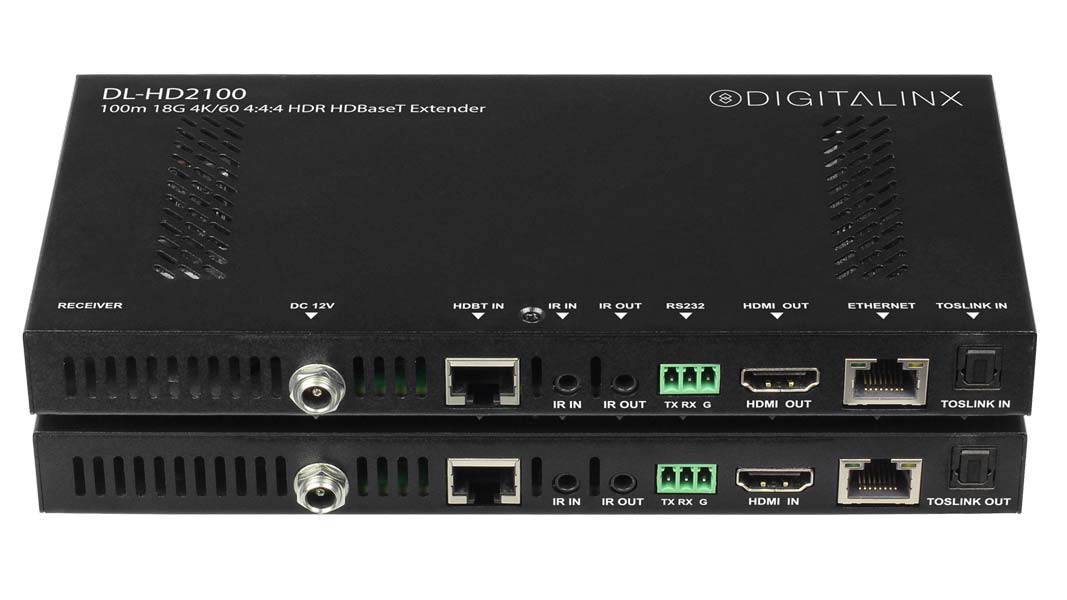 Picture of Digitalinx DL-HD2100 HDMI HD Base 18G 4K60 4-4-4 HDR capable Extender Set
