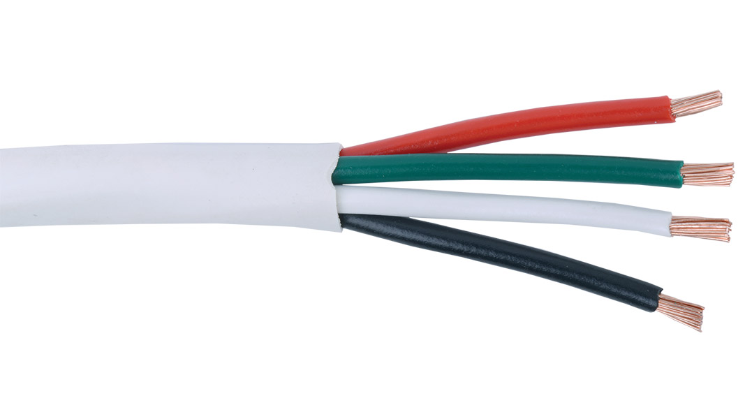 Picture of Liberty Wire & Cable 16-4C-HT HomeTrax Economy 16 AWG 4 Conductor Speaker Cable Box&#44; White