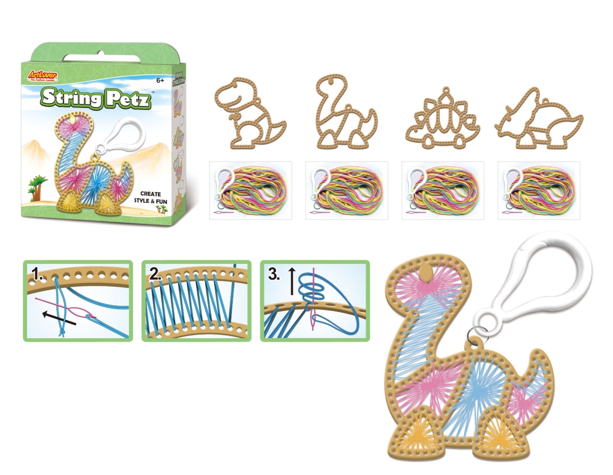SPZ-MB004  String Petz - Dinosaur