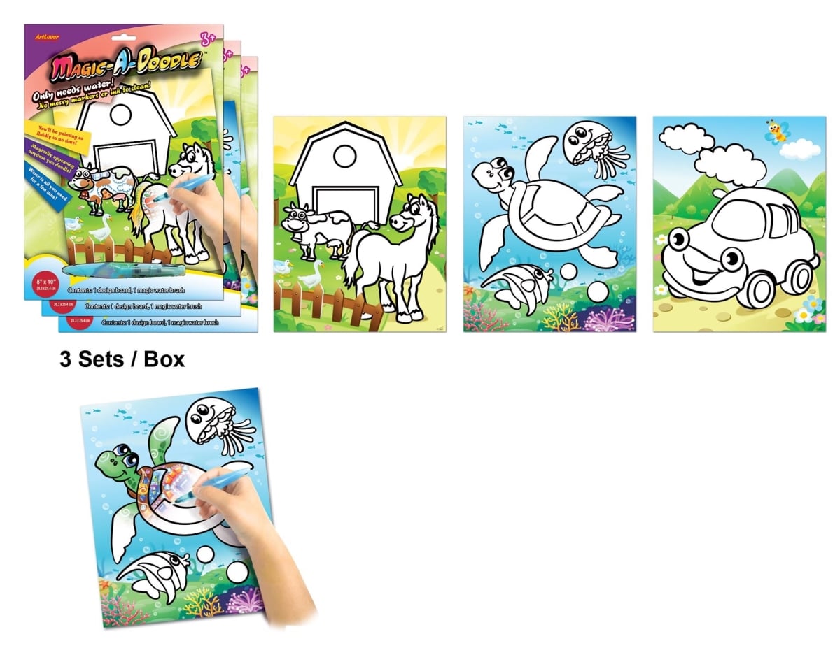 MGD-EP200-MB - Magic-A-Doodle (Set Of 3)