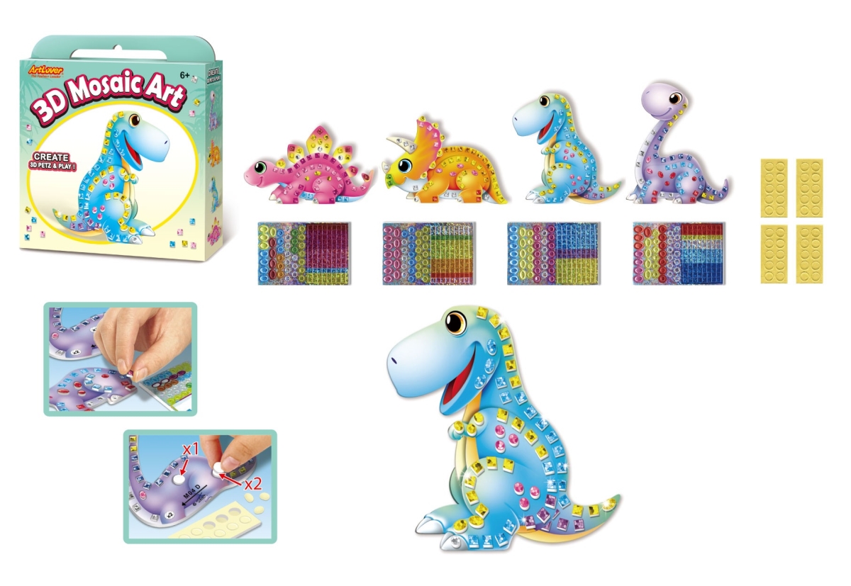 MSA-3D-MB004  3D Mosaic ART - DINOSAUR