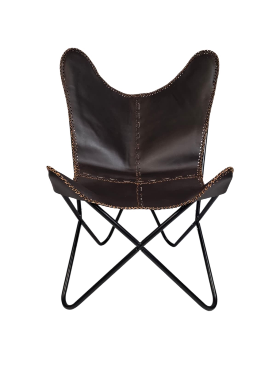 BC-01-BR Dark Brown Butterfly Chair