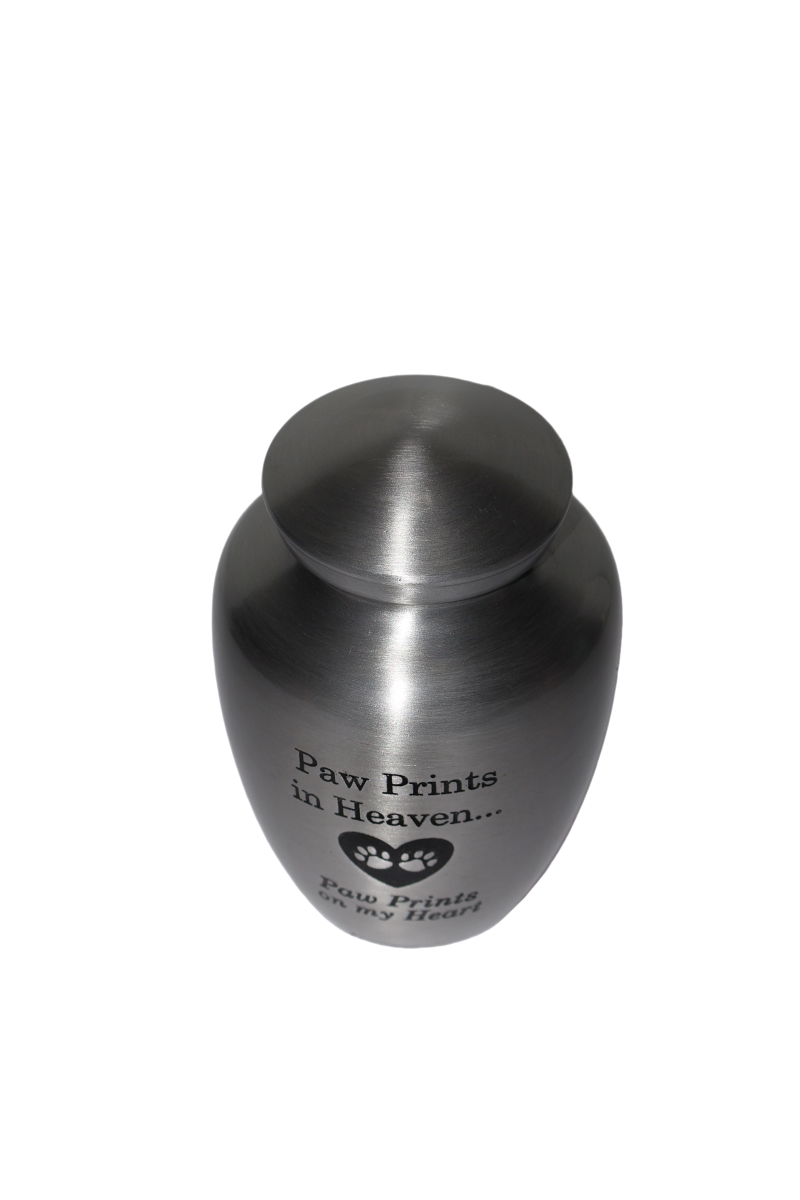-URN-62 Paw Prints Pet Memorial Urn