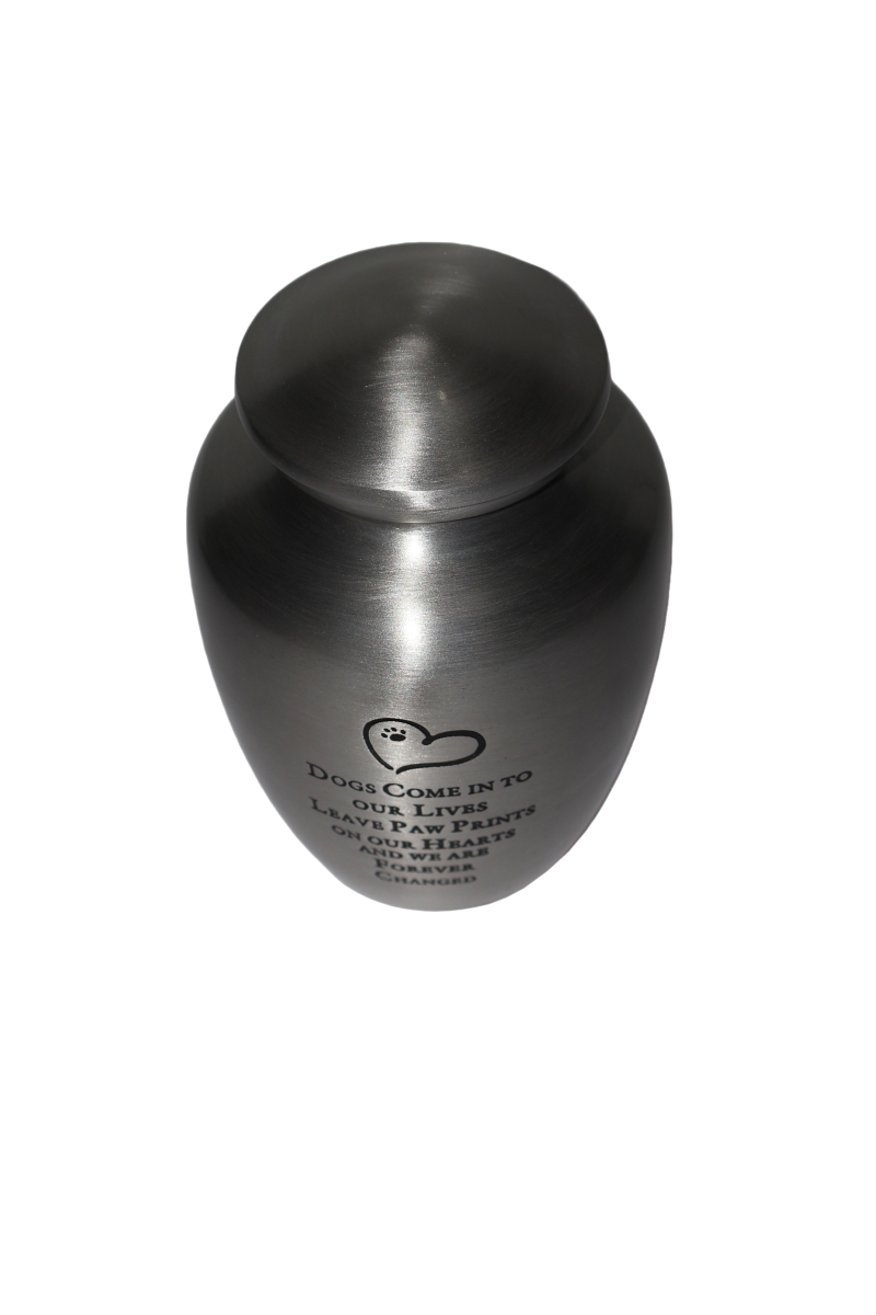 -URN-64 Paw Prints Pet Memorial Urn