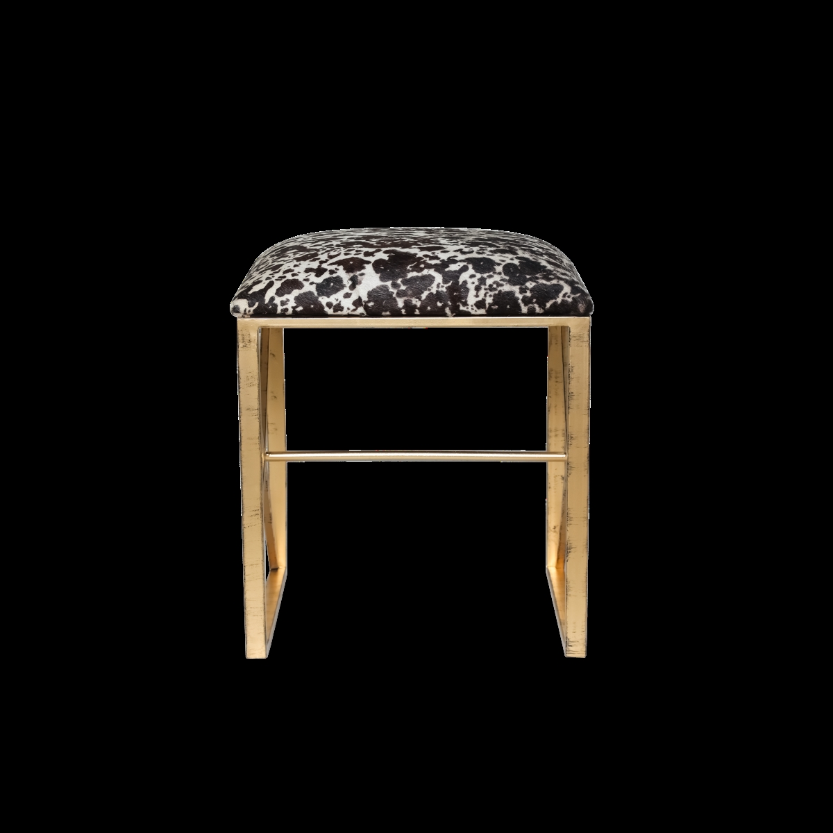 -121 A Savana Luxe Hide Stool