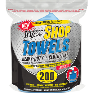 269229 Shop Towels Blue - 200 Count