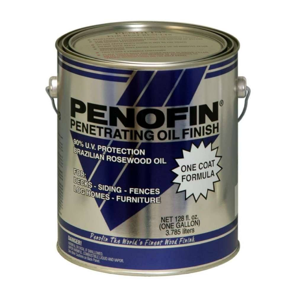 Picture of Penofin 158277 Blue Transparent Label Penetrating Oil Finish 250 VOC  Redwood 
