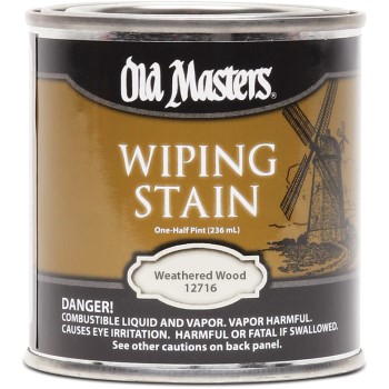 Picture of Old Masters 292682 0.5 Pint Weathered Wood Wiping Stain 