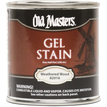 Picture of Old Masters 292684 0.5 Pint Weathered Wood Gel Stain 