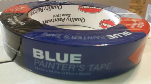 Dynamic 222489 1 in. Blue Premium Masking Painters Tape