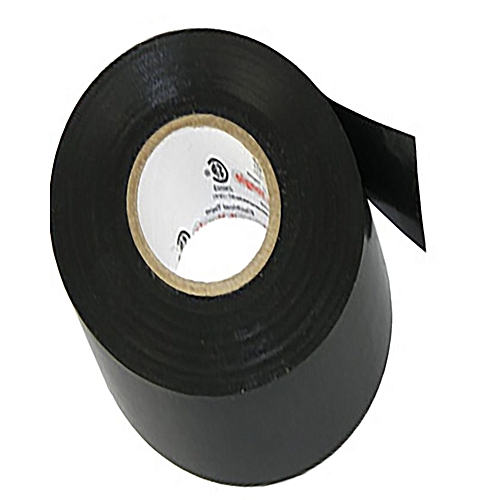 Picture of Anchor 50077922873185 87318 AC10 48 mm x 54.8 m 7 mil Black Utility Duct Tape Bulk - Case of 24