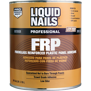 022078310027 FRP-310 1 gal Fiber Reinforced Plastic Panel Adhesive