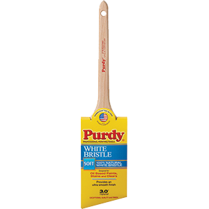 Purdy White Bristle Adjutant 3 in. Soft Angle Trim Paint Brush