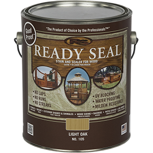 Picture of Ready Seal 816078001050 105 1g Stain & Sealer for Wood - Light Oak