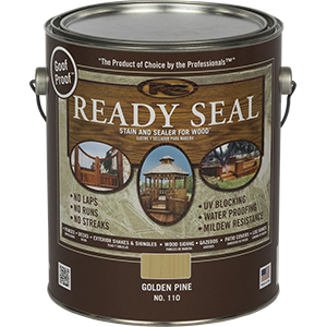 Picture of Ready Seal 816078001104 110 1g Stain & Sealer for Wood - Golden Pine