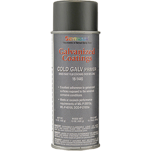 Seymour Galvanized Coatings Spray Paint, Cold Galvanized Primer 15 Oz (16-1445)
