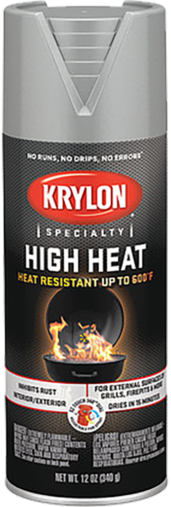 Picture of Krylon K1407777 12 oz High Heat Aluminum Spray