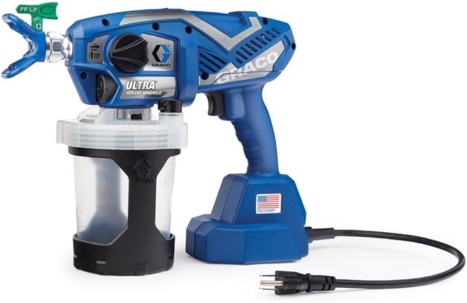 17M359 Ultra Corded Handheld Airless Paint Sprayer, Blue