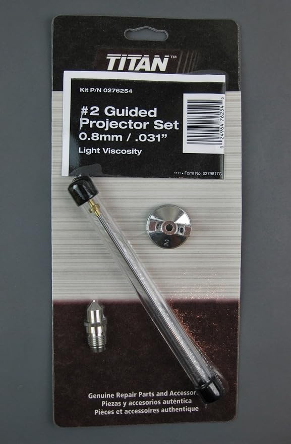 276254 8 mm No. 2 Proset Projector Set for a HVLP Maxum II Gun