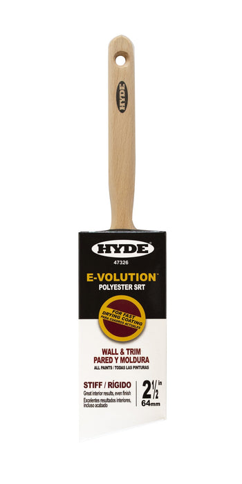 47326 2.5 in. E-Volution Brush Polyester Stiff Blend SRT Paint Brush