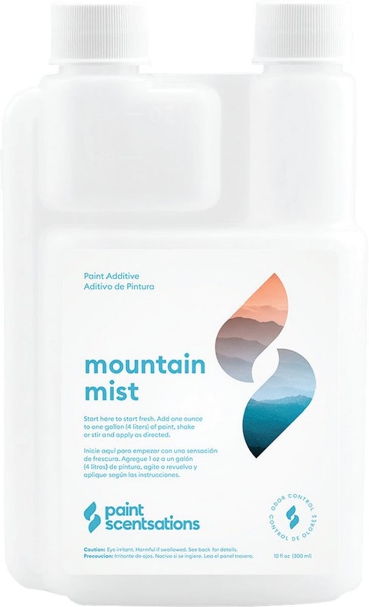 112-10 10 oz Paint Scentsations Mountain Mist Odor Control Paint Additive