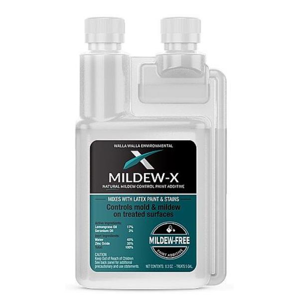 78299 8.3 oz Walla Mildew-X Natural Mildewcide Paint Additive Treats - 5 gal