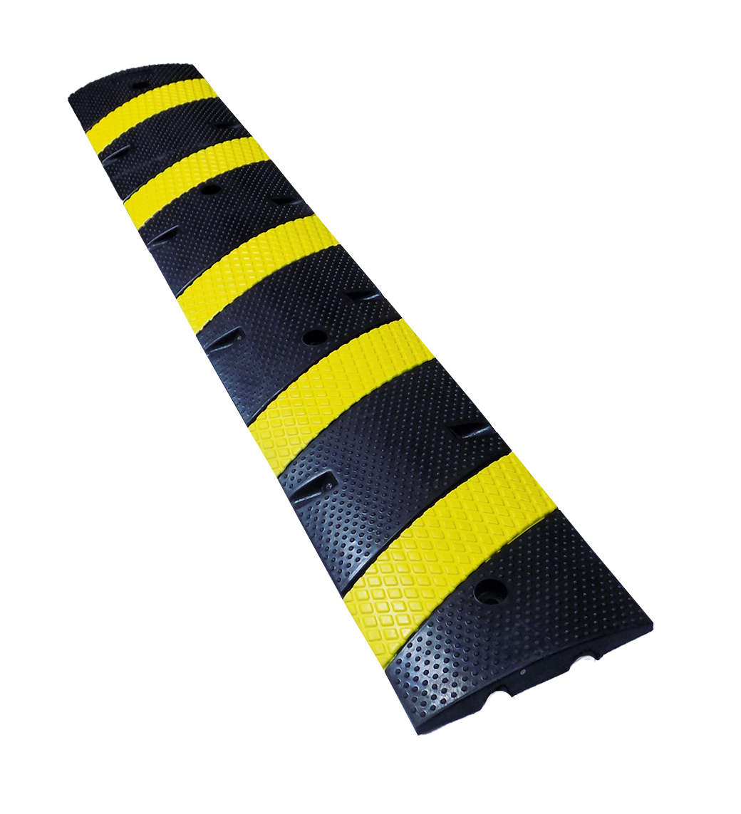 Picture of Electriduct SB-ED-STRIP-190-6FT 6 ft. x 1.9 in. Rubber Striped Speed Bump Strip