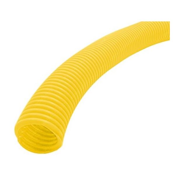 0.37 in. Nominal Size & 100 ft. Length Colored Polyethylene Split Wire Loom, Yellow