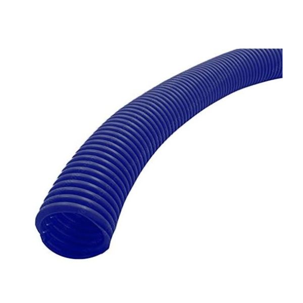 0.5 in. Nominal Size & 10 ft. Length Colored Polyethylene Split Wire Loom, Blue