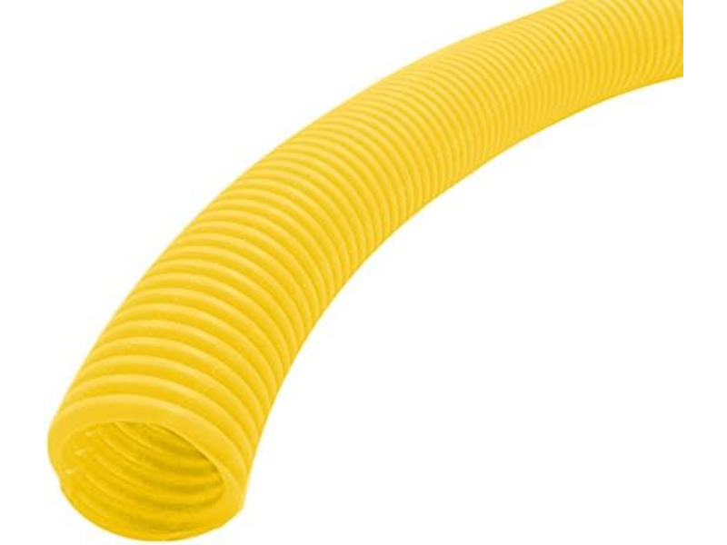 Polyethylene Split Wire Loom - Yellow - 2 in. - 100 ft. - Flexible Protection