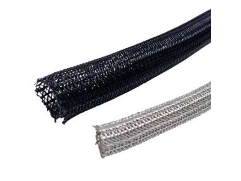 BS-J-SCW-075-50-WT 0.75 in. 50 ft. Hook Self Closing Braided Wrap - White