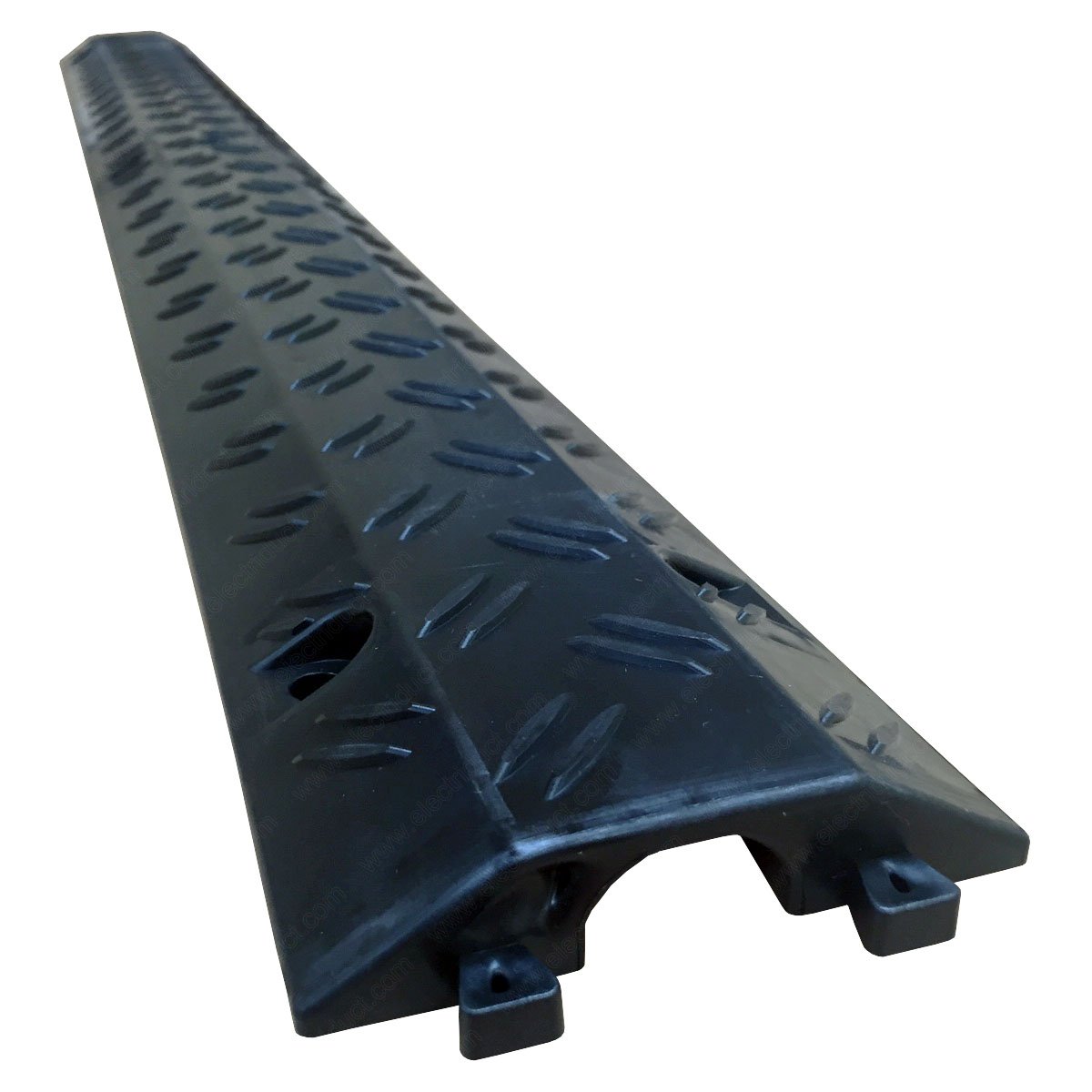 DO-DT-MINI-BK Mini Drop Trak Polyurethane Cable & Hose Protector - Black