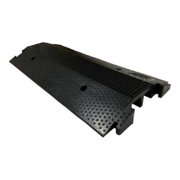 The Goliath Extra Large Drop Over Cable Protector - Black - 2 Channel