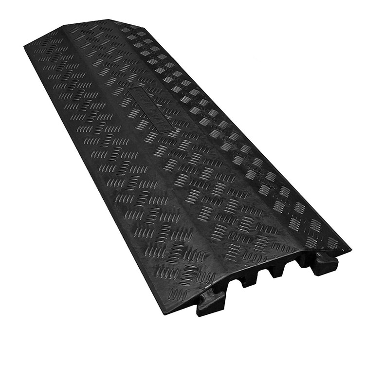Picture of Electriduct DO-ED-LG3-BK 39 in. Extreme Rubber Drop Over Cable Ramp