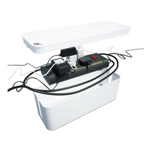 PD-BLL-CBX-WT Blue Lounge Cable Box - White
