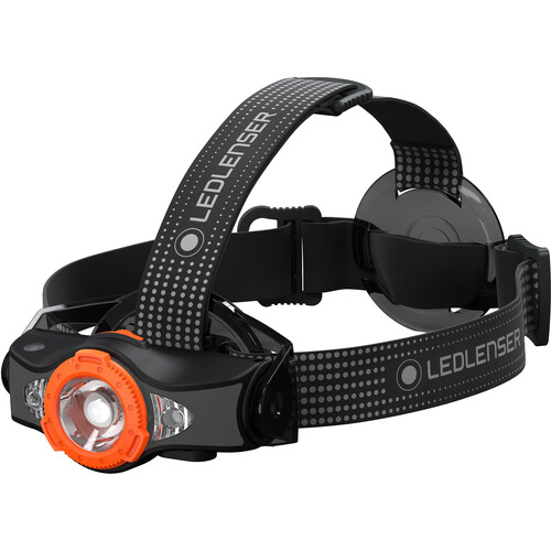 880543 MH11 Rechargeable Headlamp, Orange - 1000 Lumens -  LEDLENSER