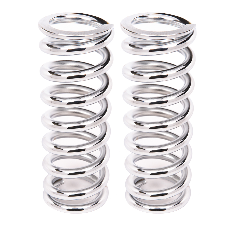 Picture of Aldan American 10-600CH2 Coil-Over-Spring, 600 lbs. per in. Rate, 10 in. Length - Chrome, Pair