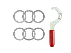 Thrust Bearing Kit for Coil-Over Shocks. 2.500 in. ID x 3.225 in. OD, Includes Wrench