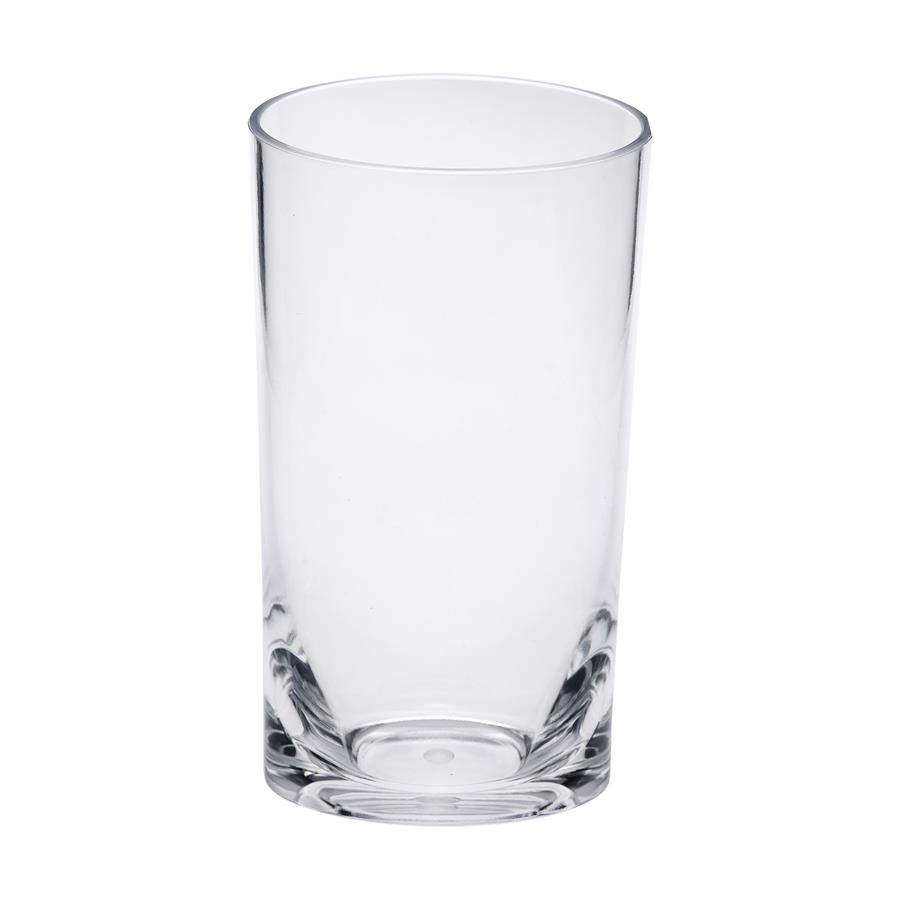 Picture of LeadingWare AS-3402C Oval Halo 15 oz HB Tumbler&#44; Clear - Set of 4