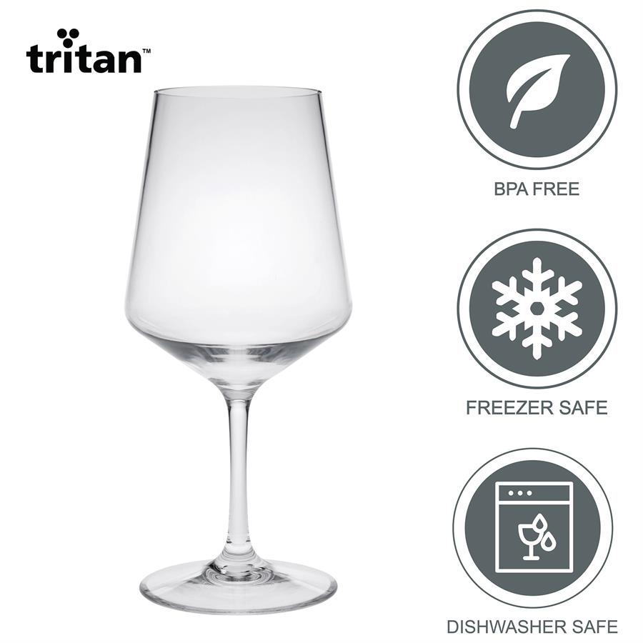 Picture of LeadingWare TRS-0752 Tritan, Lexington 18 oz Wine Glass - Set of 4