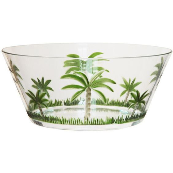 Palm Tree Classic Series Large Bowl