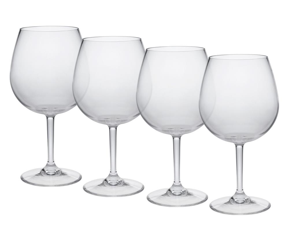Picture of LeadingWare TRS-0703 Unbreakable Tritan 23 oz Wine Glass - Set of 4