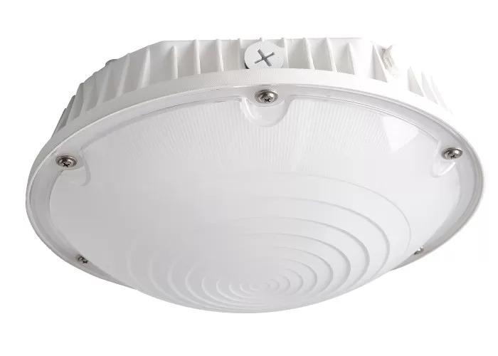 Picture of Ledsion 3NCP-30-40-60W-50K 3W Tunable Canopy 5000K 130 Lumens Canopy Light with AC120-277V, White