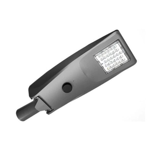 50W 5000 Lumens 12V 20AH 5700K All-in-One Intelligent Solar LED Street Light, Brown