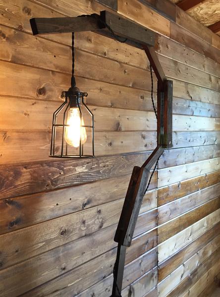 DonovanMaker lamp-recage Reclaimed Lamp with Cage