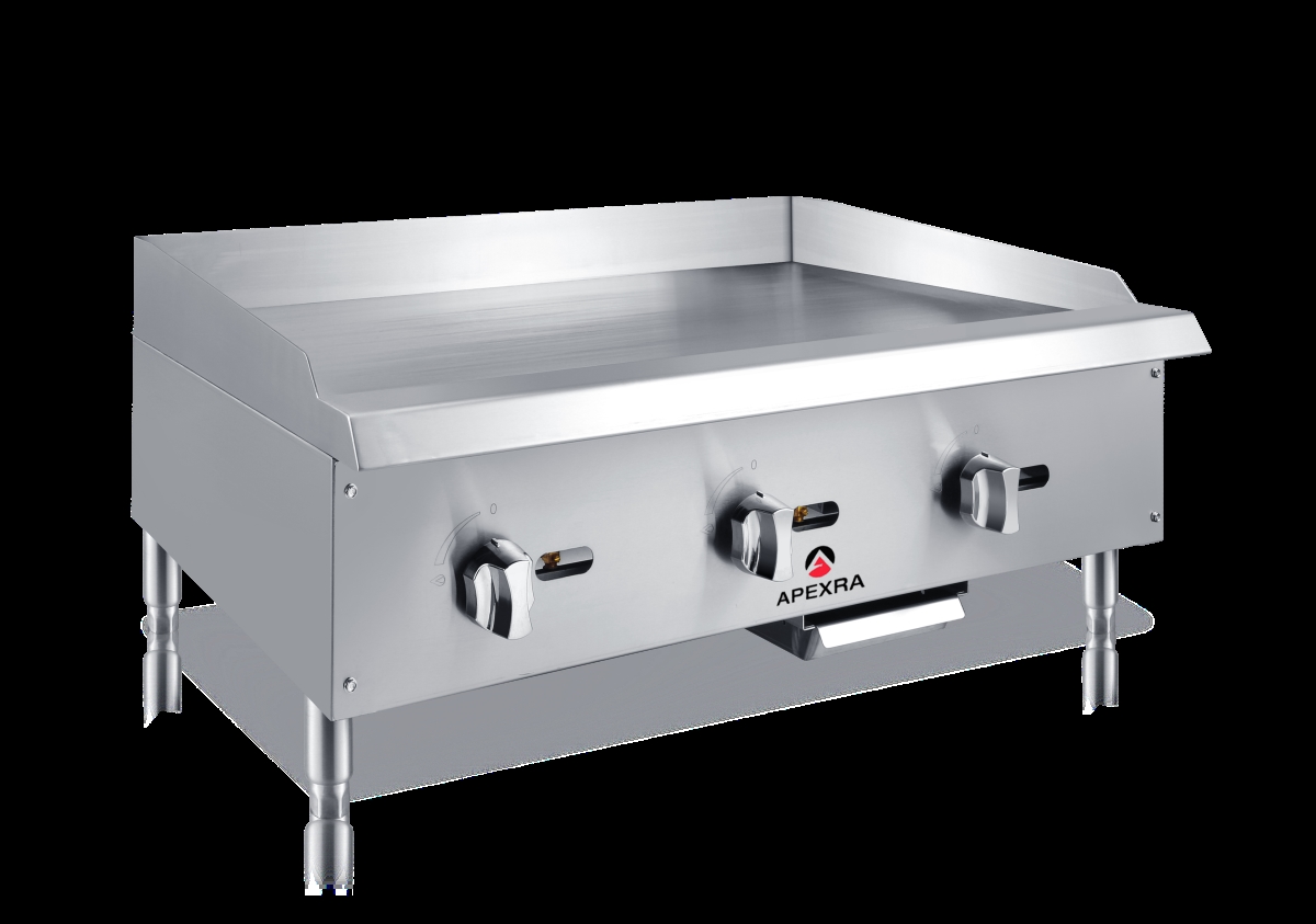 Picture of Apexra APMG-36LP 36 in. Manual Griddle, 90000K BTU LP