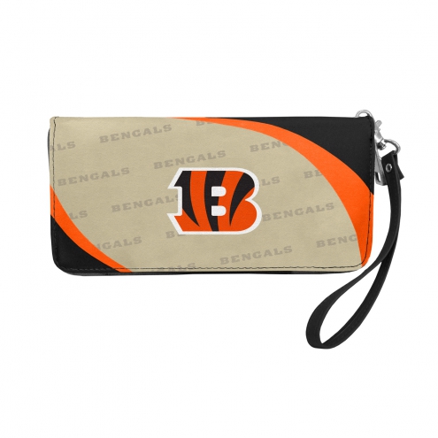 300902-BENG NFL Curve Zip Organizer Wallet, Cincinnati Bengals