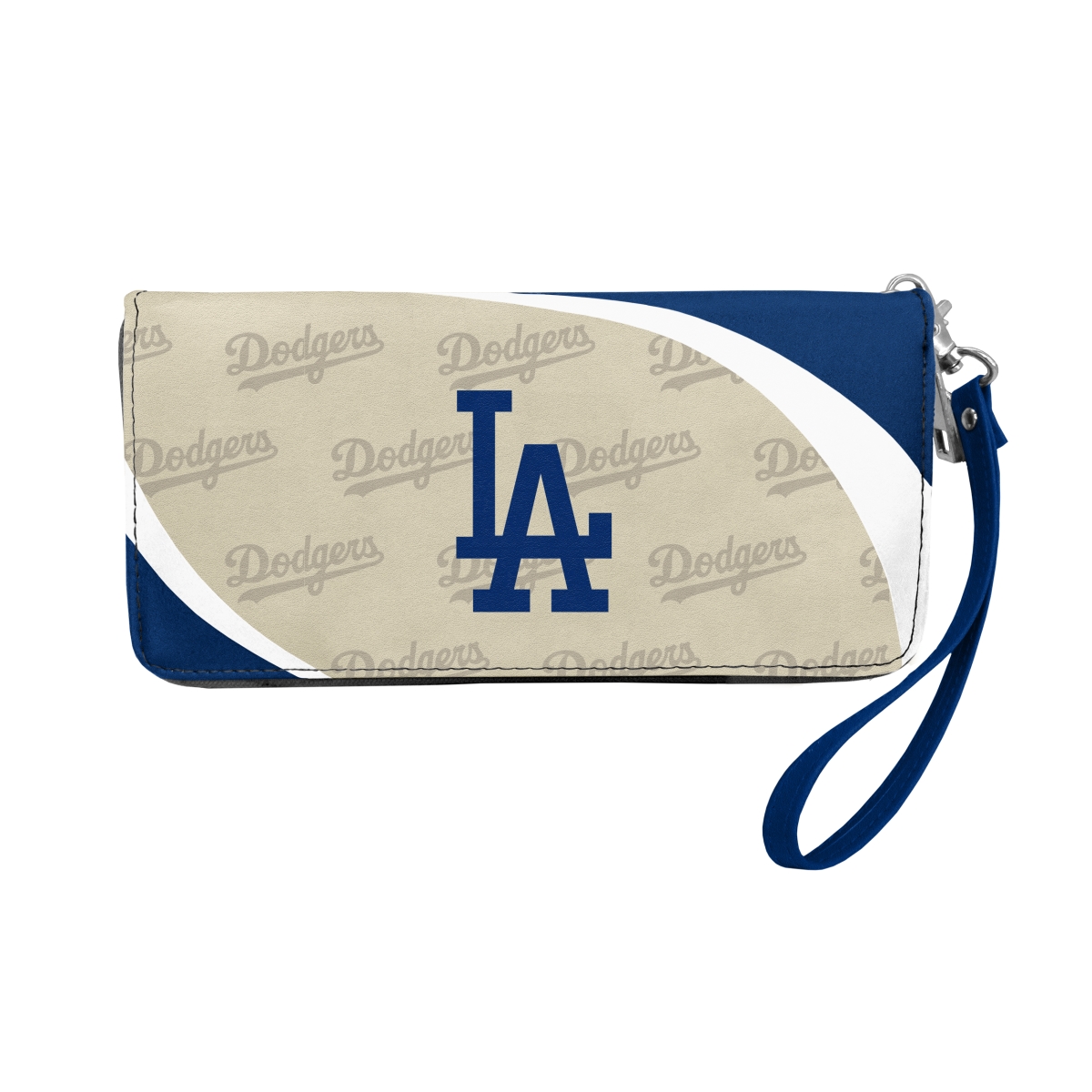 Picture of Little Earth 600902-DODG MLB Curve Zip Organizer Wallet - Los Angeles Dodgers